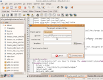 Screenshot of a movie: Working with projects