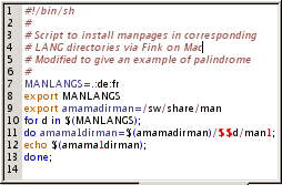 A screen shot showing an overlapping string retrieved by the Find process